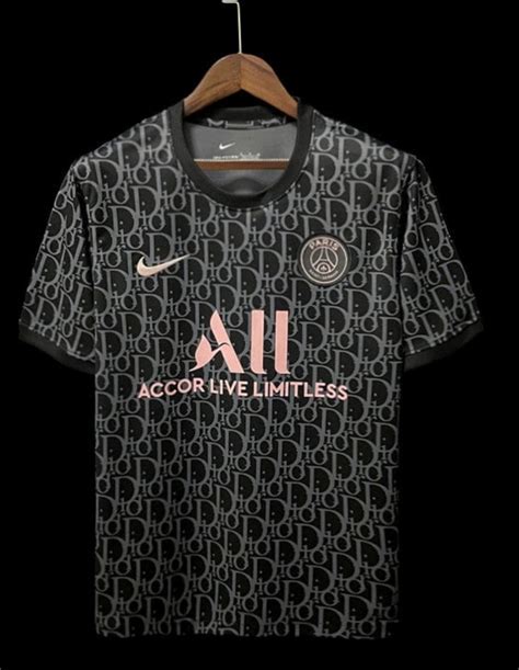 psg dior print jersey.